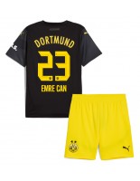 Borussia Dortmund Emre Can #23 Venkovní dres pro děti 2024-25 Krátký Rukáv (+ trenýrky)